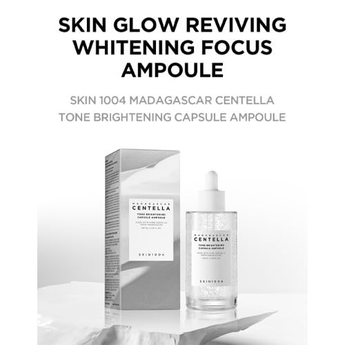 SKIN1004 Madagascar Centella Tone Brightening Capsule Ampoule | Calming Moisturizing Brightening | Sensitive Skin