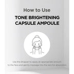 SKIN1004 Madagascar Centella Tone Brightening Capsule Ampoule | Calming Moisturizing Brightening | Sensitive Skin