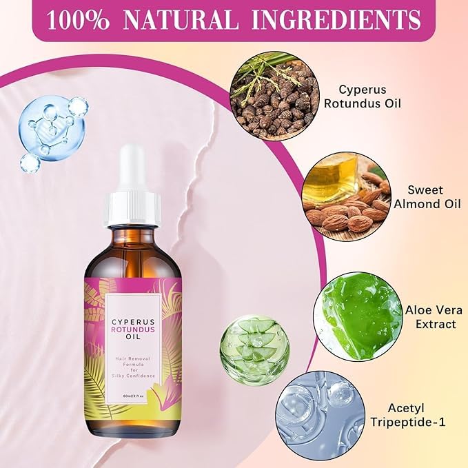 Cyperus Rotundus Hair Removal Oil