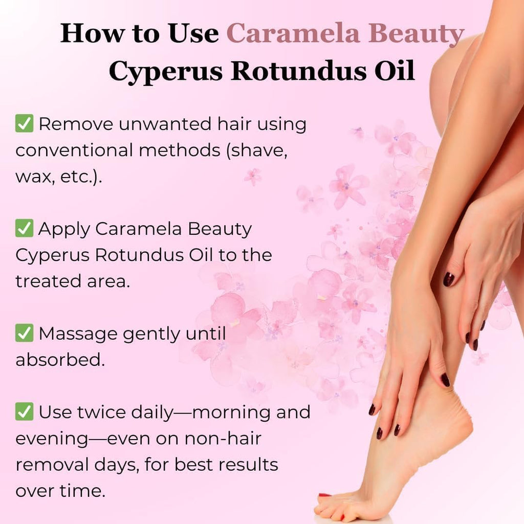 Cyperus Rotundus Hair Removal Oil