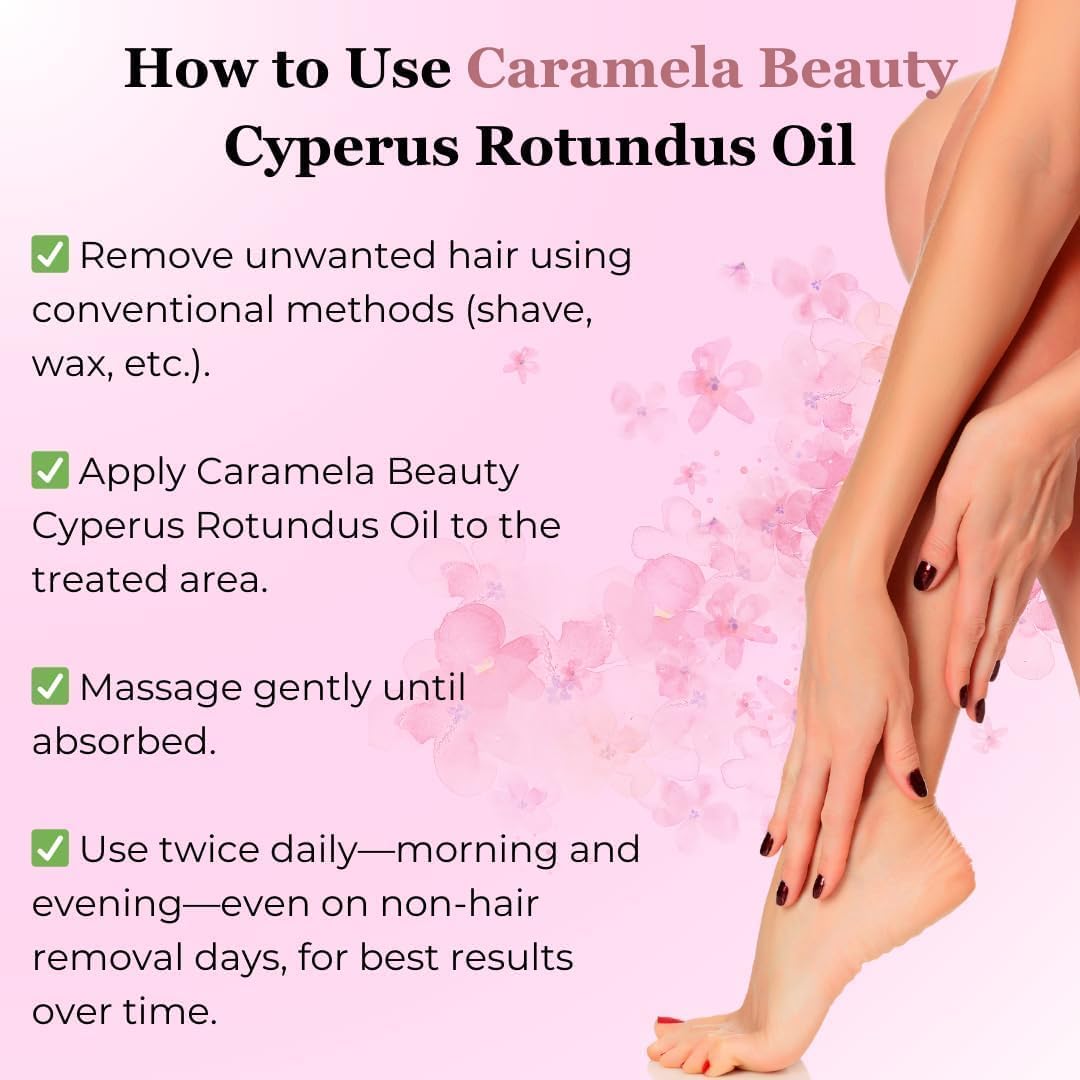Cyperus Rotundus Hair Removal Oil
