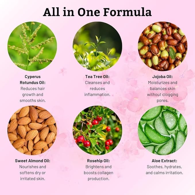 Cyperus Rotundus Hair Removal Oil